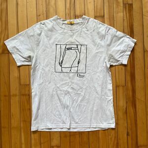 Dime Underwear Graphic T Shirt White Large Made in Canada Cotton